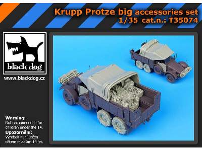 Krupp Protze Big Accessories Set For Tamiya - image 4