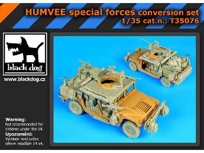 Humvee Special Forces Conversion Set For Tamiya - image 4