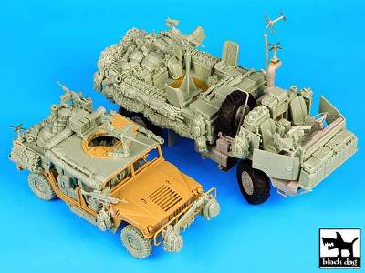 M1078 Lmtv War Pig Plus Humvee Spec.F. For Trumpeter Plus Tamiya - image 1