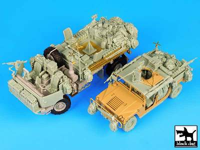 M1078 Lmtv War Pig Plus Humvee Spec.F. For Trumpeter Plus Tamiya - image 3