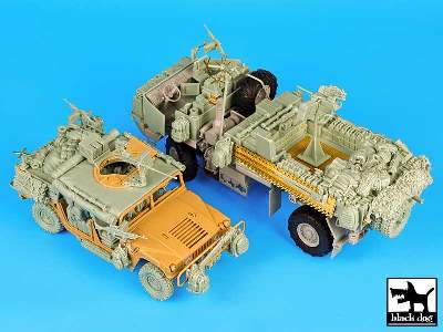 M1078 Lmtv War Pig Plus Humvee Spec.F. For Trumpeter Plus Tamiya - image 5