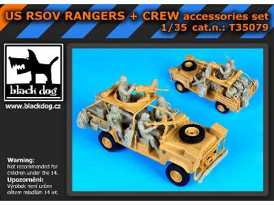 US Rsov Rangers Plus Crew 4fig. For Hobby Boss - image 4