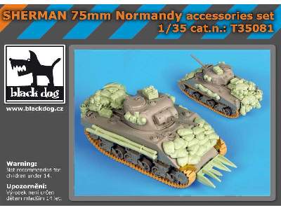 Sherman 75mm Normandy Accessories Set For Dragon - image 5