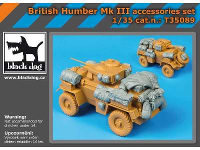 British Humber Mk Iii Accessories Set For Bronco Models - image 5