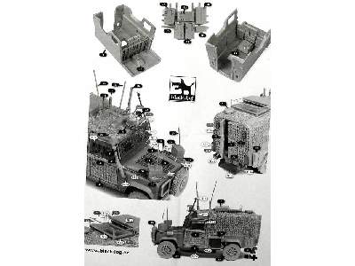 Land Rover Defender Snatch Barracuda For Hobby Boss - image 13