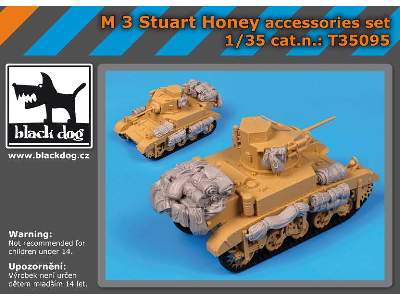 M3 Stuart Honey Accessories Set For Academy - image 5