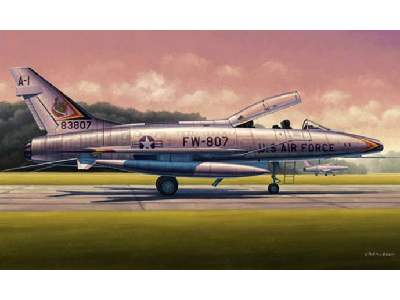 F-100F Super Sabre jet fighter - image 1