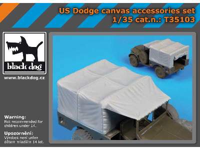 Us Dodge Canvas Accessories Set For Afv - image 5