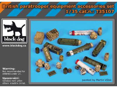 British Paratrooper Equipment Accessories Set - image 5