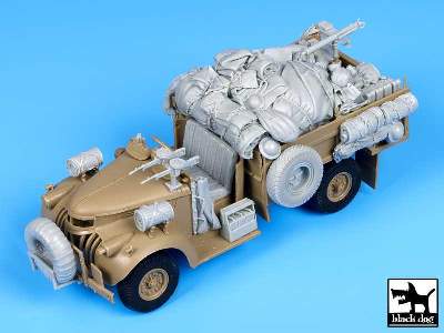 British Sas Chevrolet N°2 Nort Africa 1942 For  Tamiya - image 3