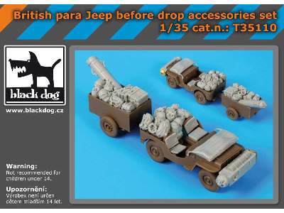 British  Para Jeep Before Drop Accessories Set For Bronco - image 5