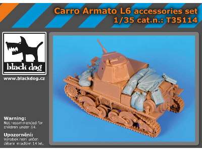 Carro Armato L6 Accessories Set For Italeri - image 5