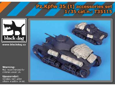 Pz  Kpfw 35 /T / Accessories Set For Academy - image 5