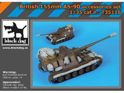 British  155mm As 90 Accessories Set For Trumpeter - image 5