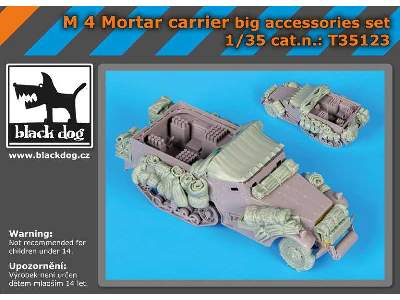 M 4 Mortar Big Accessories Set For Dragon - image 5