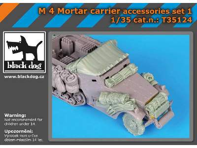 M 4 Mortar Carrier Accessories Set N°1 For Dragon - image 3
