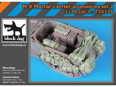 M 4 Mortar Carrier Accessories Set N°2 For Dragon - image 3