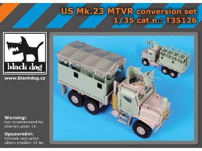 US Mk.23 Mtvr Conversion Set For Trumpeter - image 5