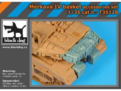 Merkava Iv Basket Accessories Set For Hobby Boss - image 2