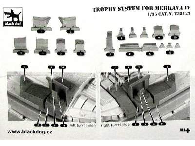 Merkava Iv Trophy Systém +basket For Hobby Boss - image 8