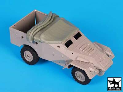 Btr 40 Rolled Canvas For Trumpeter - image 1