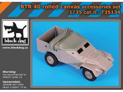 Btr 40 Rolled Canvas For Trumpeter - image 5