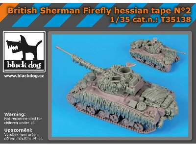 British Sherman Firefly Hessian Tape N°2 For Dragon - image 5