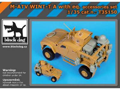 M-atv Wint-t A With Equip.Accessories Set For Panda - image 5