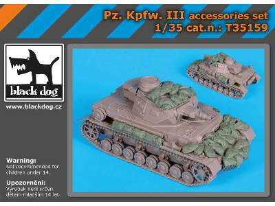 Pz.Kpfw. Iii Accessories Set For Italeri - image 5