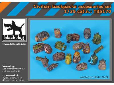 Civilian Backpacks Accessories Set - image 5