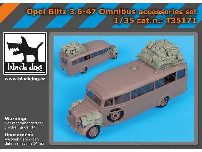 Opel Blitz 3.6-47 Omnibus Accessories Set For Roden - image 5