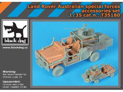 Land Rover Australian Spec.Forces Accessories Set For Hobby Boss - image 1