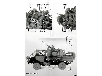 Unimog Belgian Spec. Forces Accessories Set For Revell - image 14