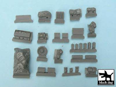 Cromwell Accessories Set For Tamiya 32528, 28 Resin Parts - image 5