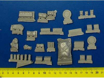 Cromwell Accessories Set For Tamiya 32528, 28 Resin Parts - image 6