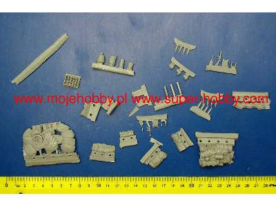 US Sherman Accessories Set For Tamiya 32505, 36 Resin Parts - image 6