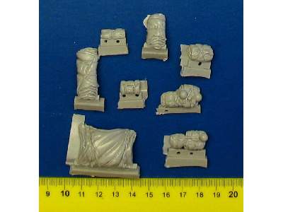 M 8 Accesories Set For Tamiya 32551, 8 Resin Parts - image 6