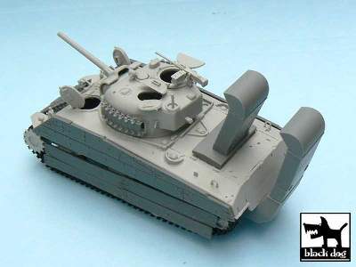 US Marine Sherman Accessories Set For Hobby Boss 84803, 19 Resin - image 2