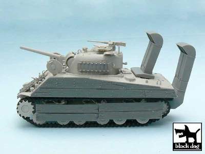 US Marine Sherman Accessories Set For Hobby Boss 84803, 19 Resin - image 3