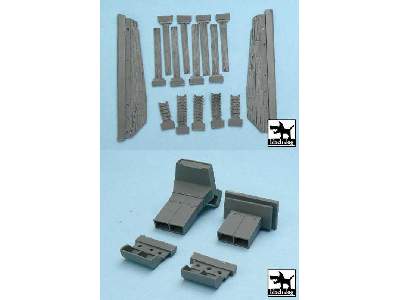 US Marine Sherman Accessories Set For Hobby Boss 84803, 19 Resin - image 4