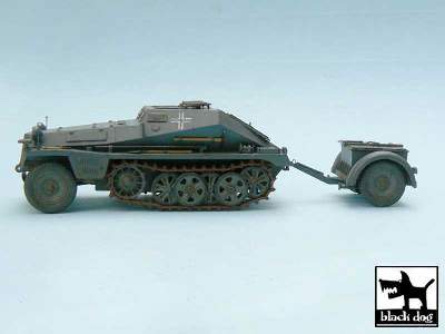 Sd.Kfz.252 + Sd.Anh.32 Conversion Set For Tamiya 32550, 26 Resin - image 3