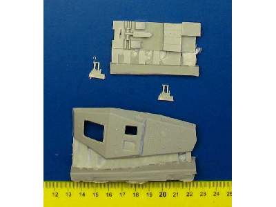 Sd.Kfz.252 + Sd.Anh.32 Conversion Set For Tamiya 32550, 26 Resin - image 5