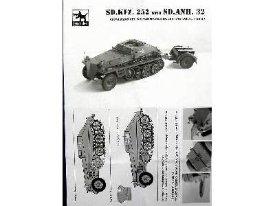 Sd.Kfz.252 + Sd.Anh.32 Conversion Set For Tamiya 32550, 26 Resin - image 8