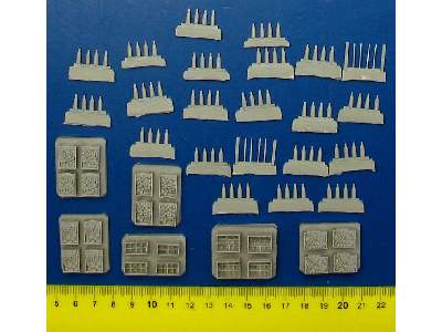 Food Supplies #2 Accessories Set 24 Resin Parts + Bottles - image 4