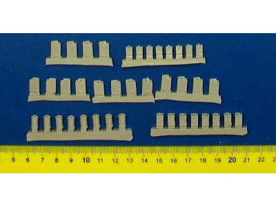 Fuel Cans Accessories Set 40 Resin Parts - image 3