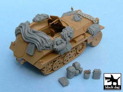 Sd.Kfz.250 Accessories Set For Tamiya 32550, 18 Resin Parts - image 3