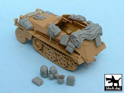 Sd.Kfz.250 Accessories Set For Tamiya 32550, 18 Resin Parts - image 4