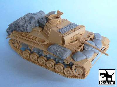 Pz.Kpfw.Iii Ausf L Accessories Set For Tamiya 32524, 10 Resin Pa - image 2
