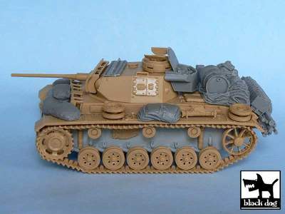 Pz.Kpfw.Iii Ausf L Accessories Set For Tamiya 32524, 10 Resin Pa - image 4