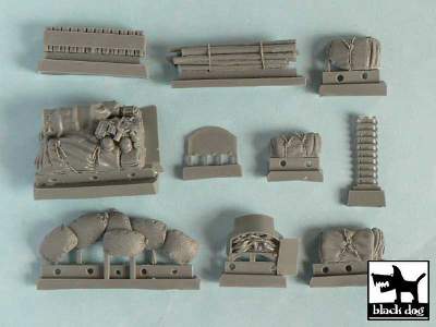 Pz.Kpfw.Iii Ausf L Accessories Set For Tamiya 32524, 10 Resin Pa - image 5